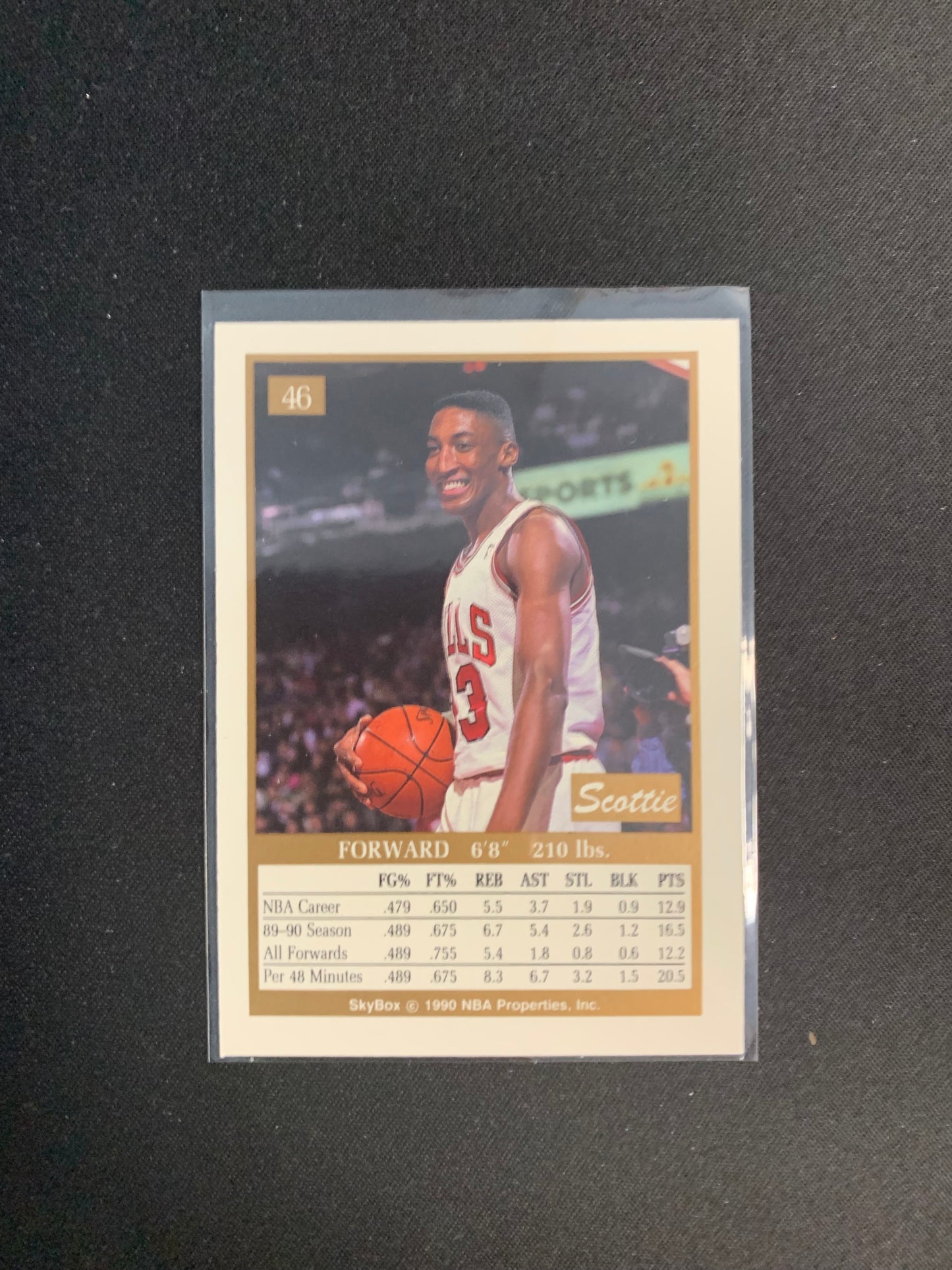 1990-91 Skybox #46 Scottie Pippen