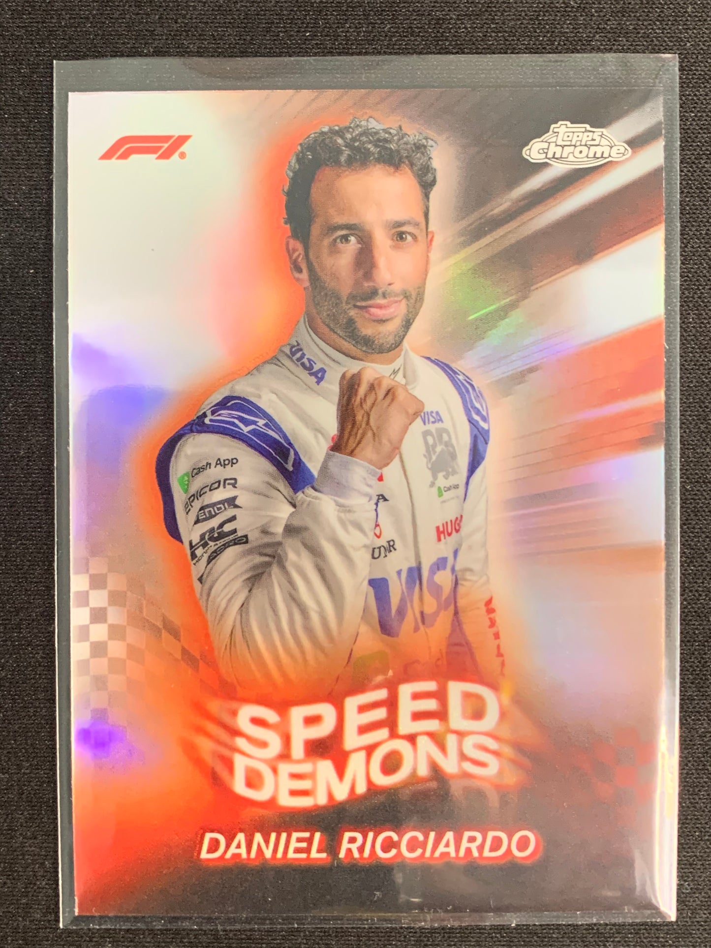 2024 Topps Chrome Formula 1 Speed Demons #SD-18 Daniel Ricciardo