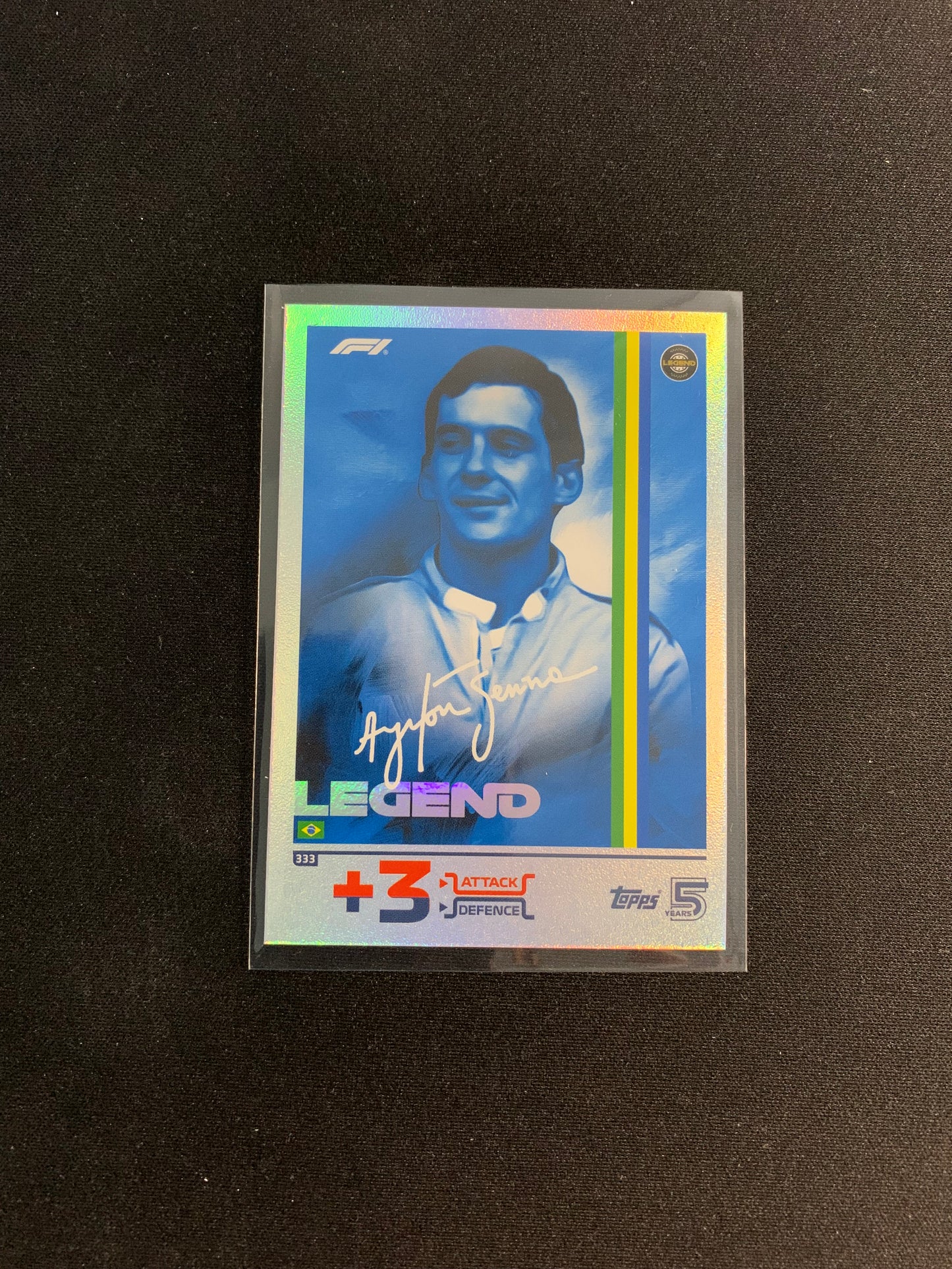 2024 Topps F1 Turbo Attax #333 Legend Ayrton Senna