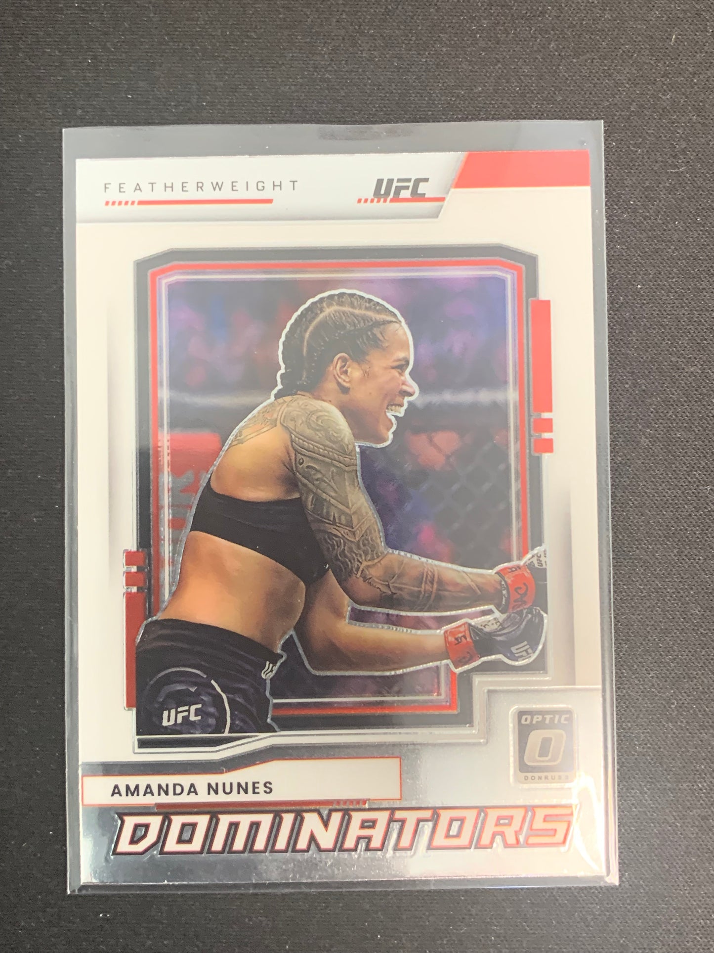 2022 Donruss Optic UFC Dominators #12 Amanda Nunes