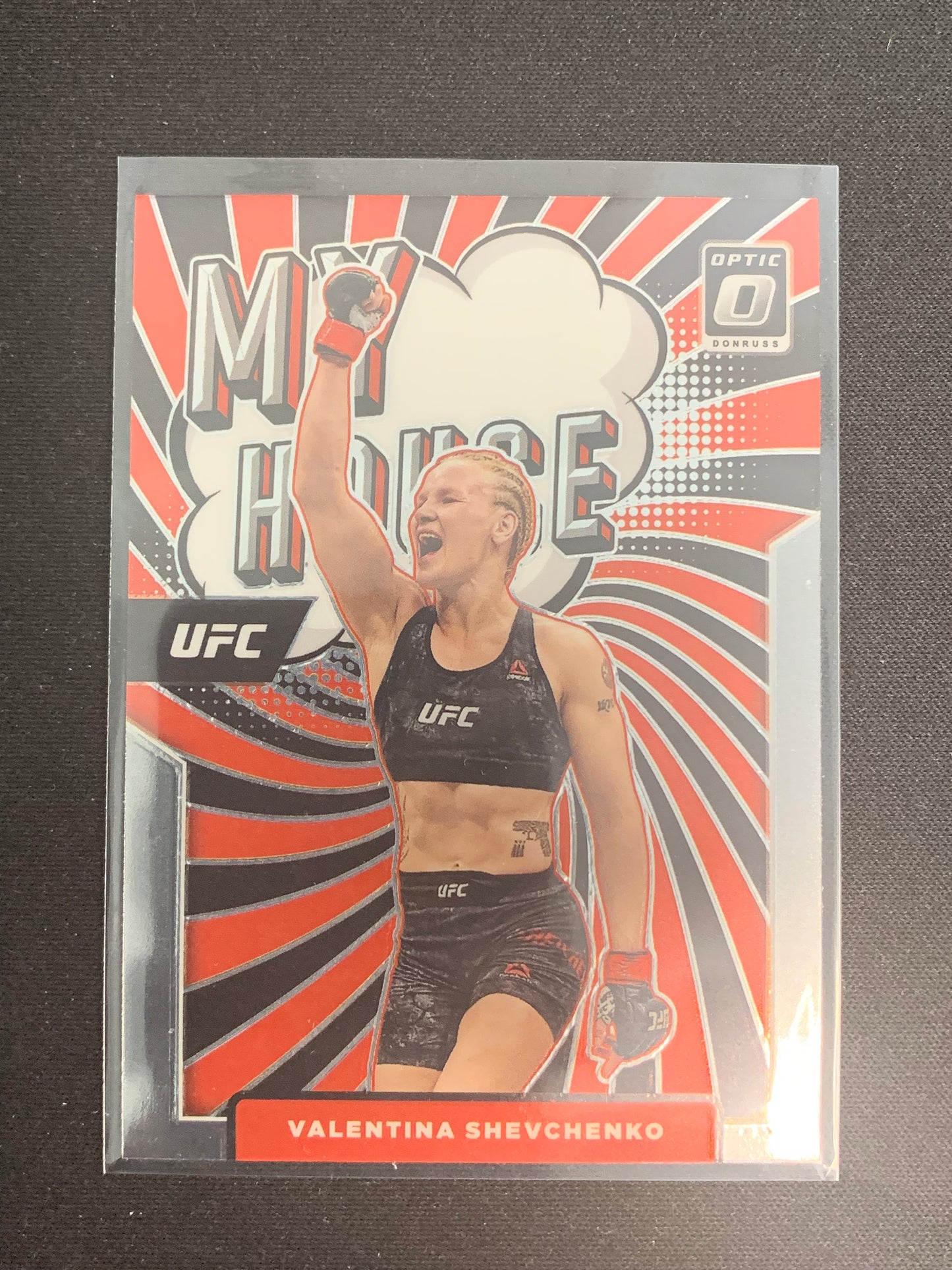 2022 Donruss Optic UFC My House #23 Valentina Shevchenko