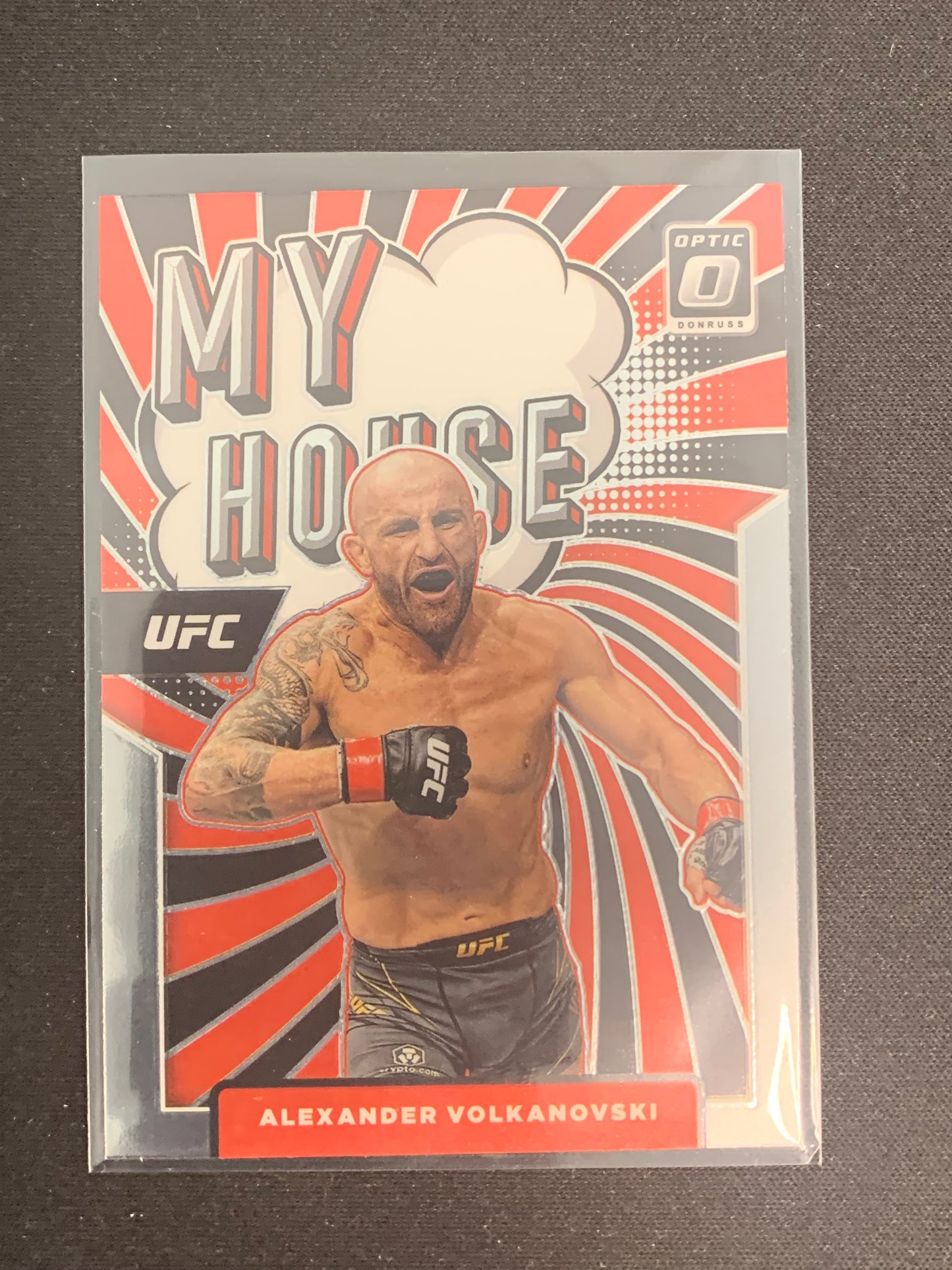 2022 Donruss Optic UFC My House #8 Alexander Volkanovski