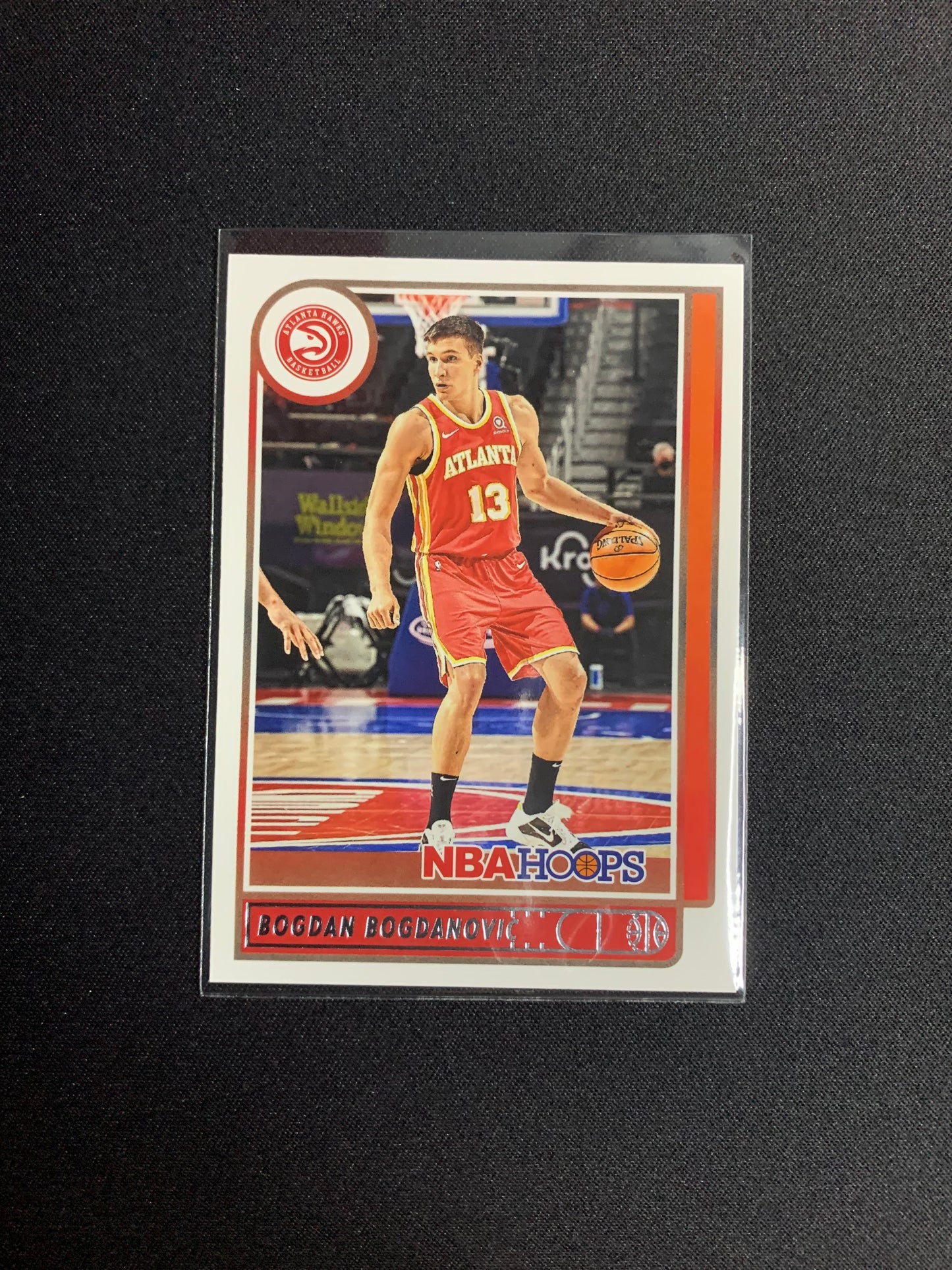 2021-22 Panini Hoops #168 Bogdan Bogdanovic