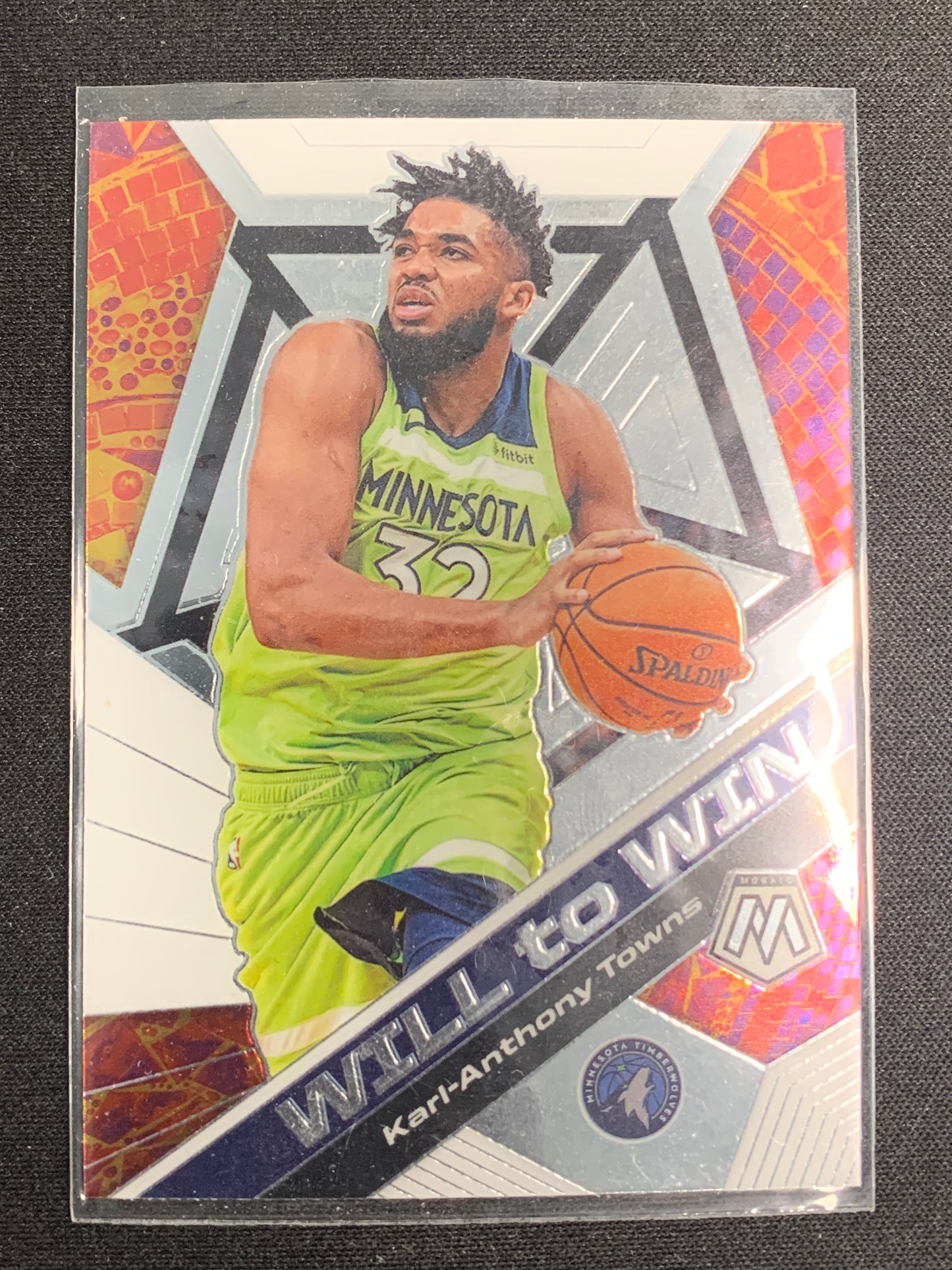 2019-2020 Mosiac Will to Win #2 Karl-Anthony Towns