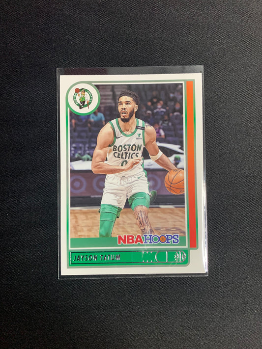 2021-22 Panini Hoops #197 Jayson Tatum