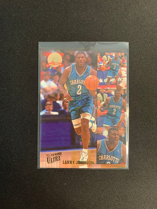 1993-94 Fleer Ultra All NBA #8 Larry Johnson