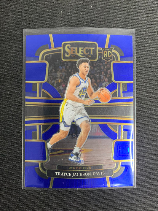 2023-24 Panini Select #84 [Blue] Trayce Jackson-Davis [Rookie]