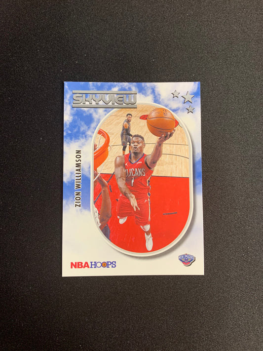 2021-22 Panini Hoops Skyview #25 Zion Williamson