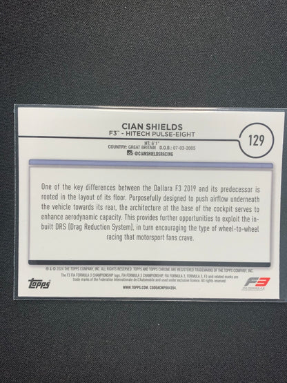 2024 Topps Chrome Formula 1 #129 Cian Shields