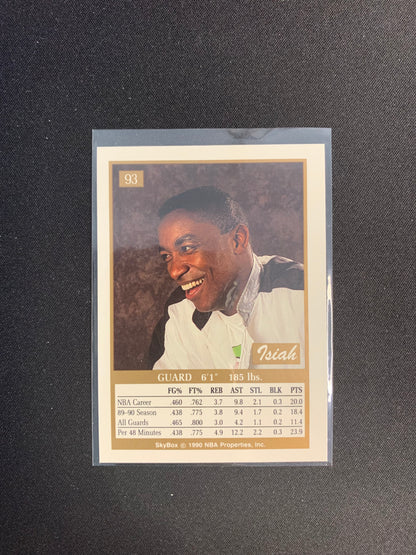 1990-91 Skybox #93 Isiah Thomas