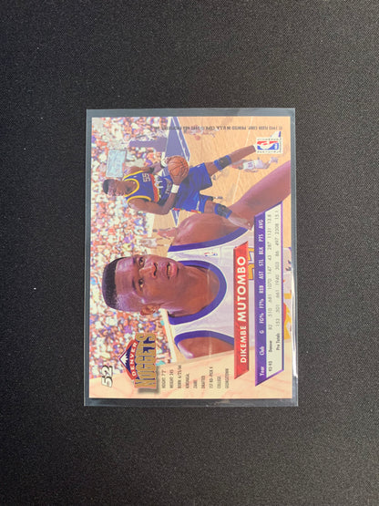 1993-94 Fleer Ultra #52 Dikembe Mutombo