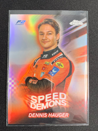 2024 Topps Chrome Formula 1 Speed Demons #SD-24 Dennis Hauger