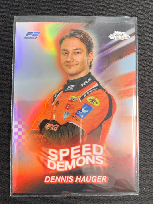 2024 Topps Chrome Formula 1 Speed Demons #SD-24 Dennis Hauger