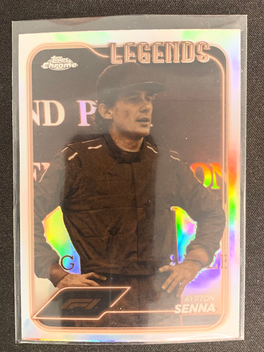 2024 Topps Chrome Formula 1 [Sepia Refractor] #188 Ayrton Senna
