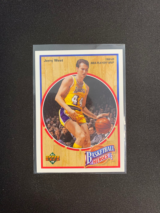 1991-92 Upper Deck Heroes #3 Jerry West