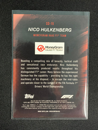 2024 Topps Chrome Formula 1 Speed Demons #SD-15 Nico Hulkenberg