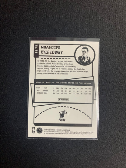 2021-22 Panini Hoops #89 Kyle Lowry