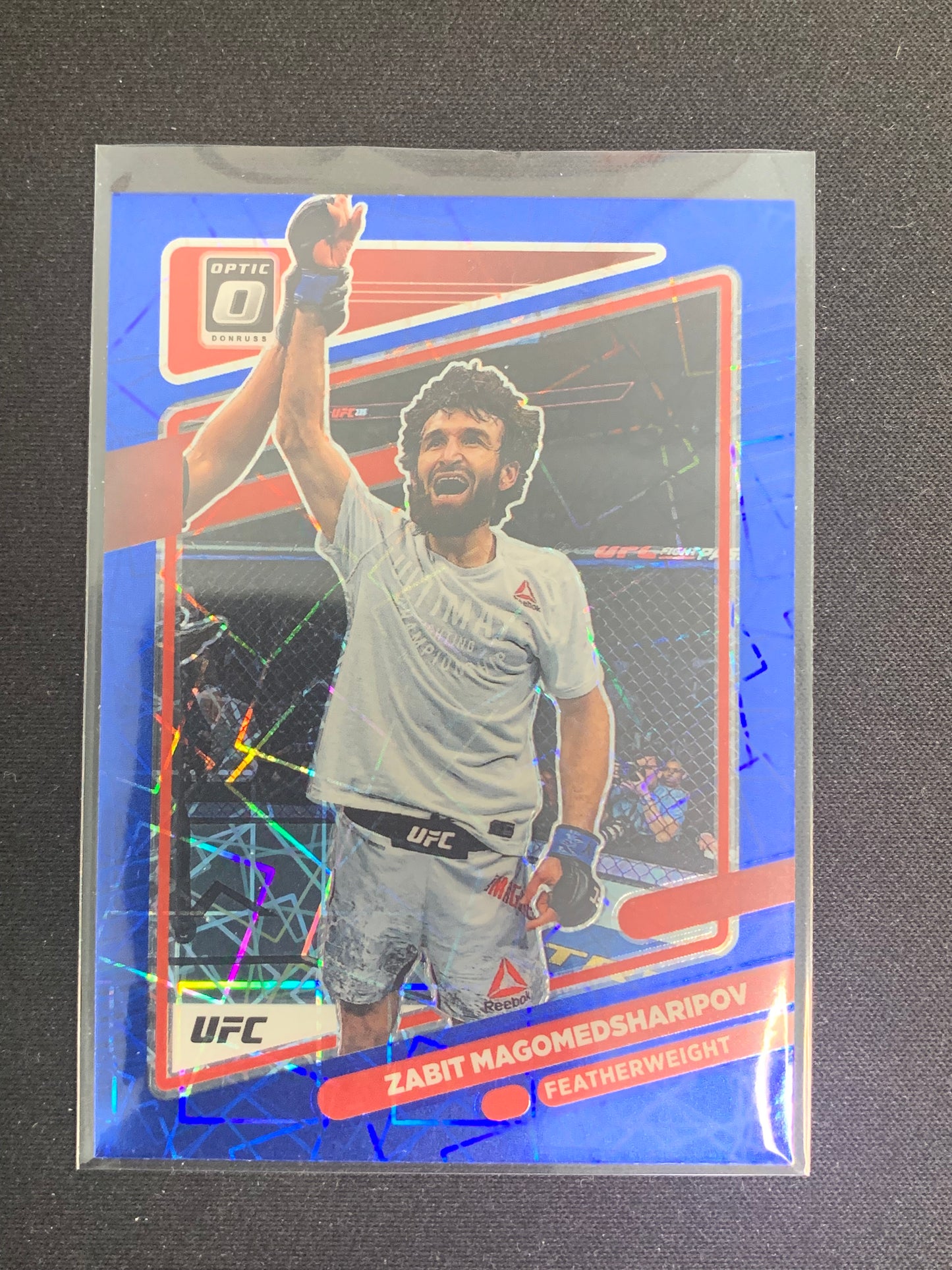 2022 Donruss Optic UFC [Blue Velocity] #63 Zabit Magomedsharipov