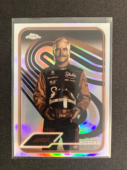2024 Topps Chrome Formula 1 [Sepia Refractor] #13 Valtteri Bottas