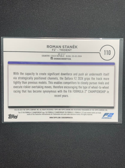 2024 Topps Chrome Formula 1 #110 Roman Stanek