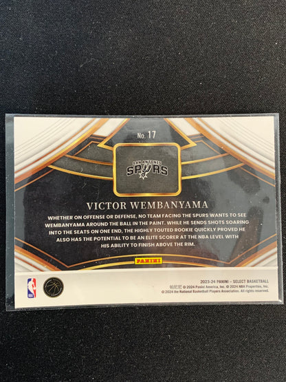 2023-24 Select Snapshot #17 Victor Wembanyama [Rookie]