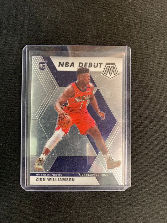 2019-2020 Mosaic NBA Debut #269 Zion Williamson [Rookie]