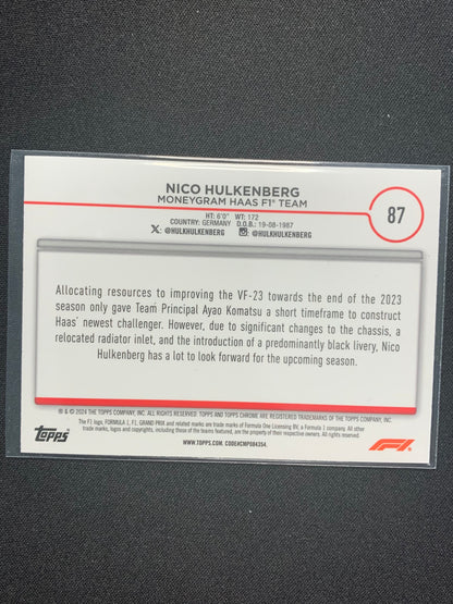 2024 Topps Chrome Formula 1 #87 Nico Hulkenberg