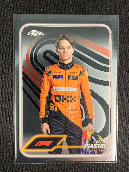 2024 Topps Chrome Formula 1 #8 Oscar Piastri