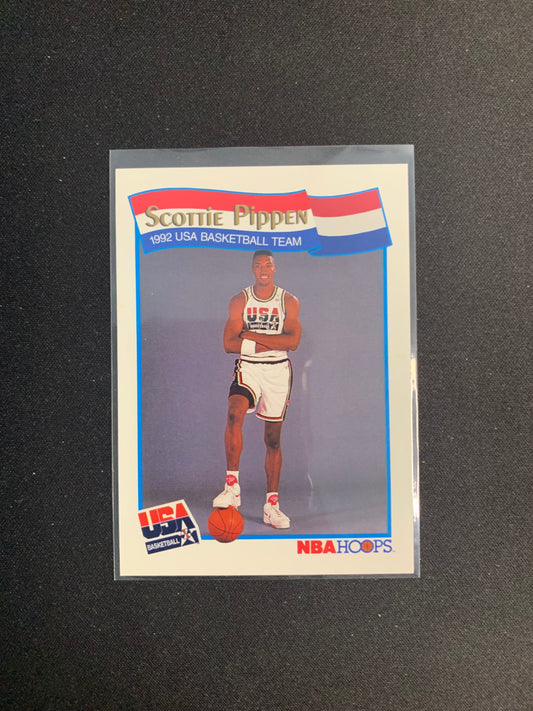 1991-92 Hoops McDonalds [USA Basketball] #58 Scottie Pippen