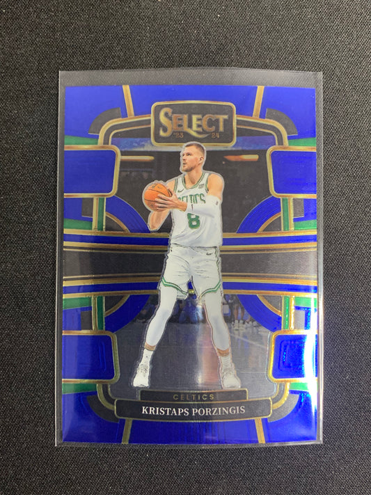 2023-24 Panini Select #62 [Blue] Kristaps Porzingis