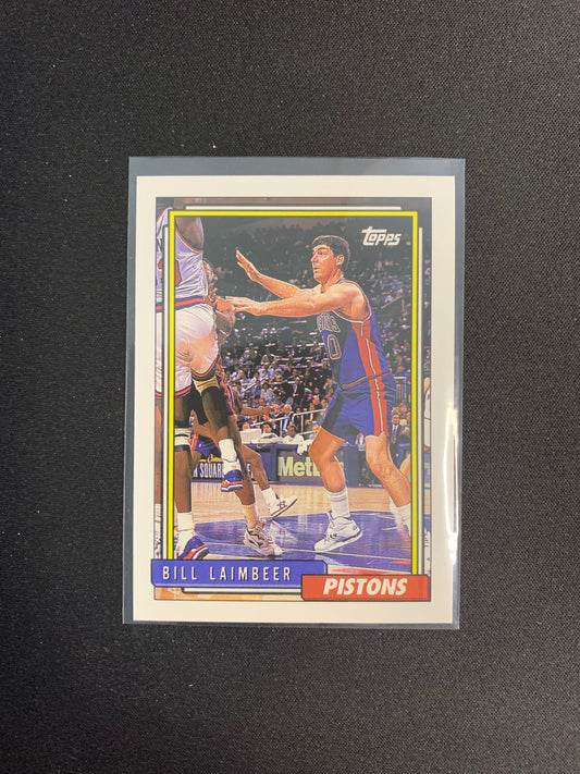 1992-93 Topps #29 Bill Laimbeer