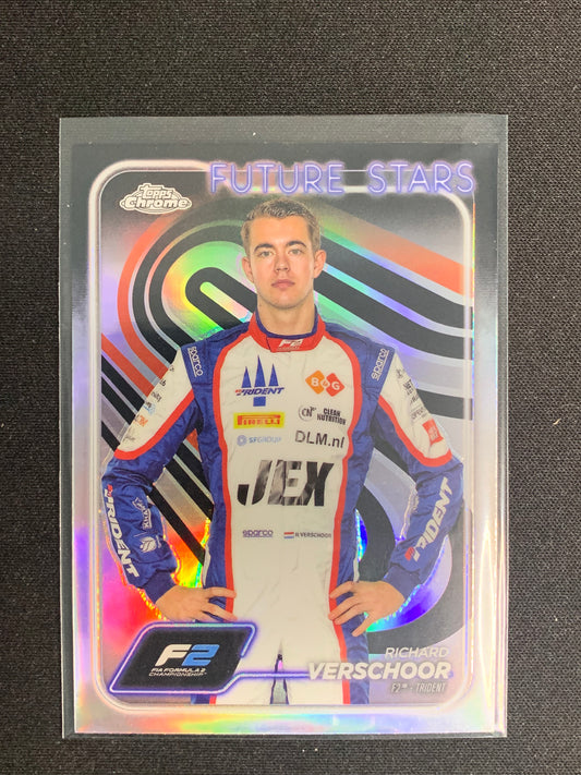 2024 Topps Chrome Formula 1 [Refractor] #37 Richard Verschoor