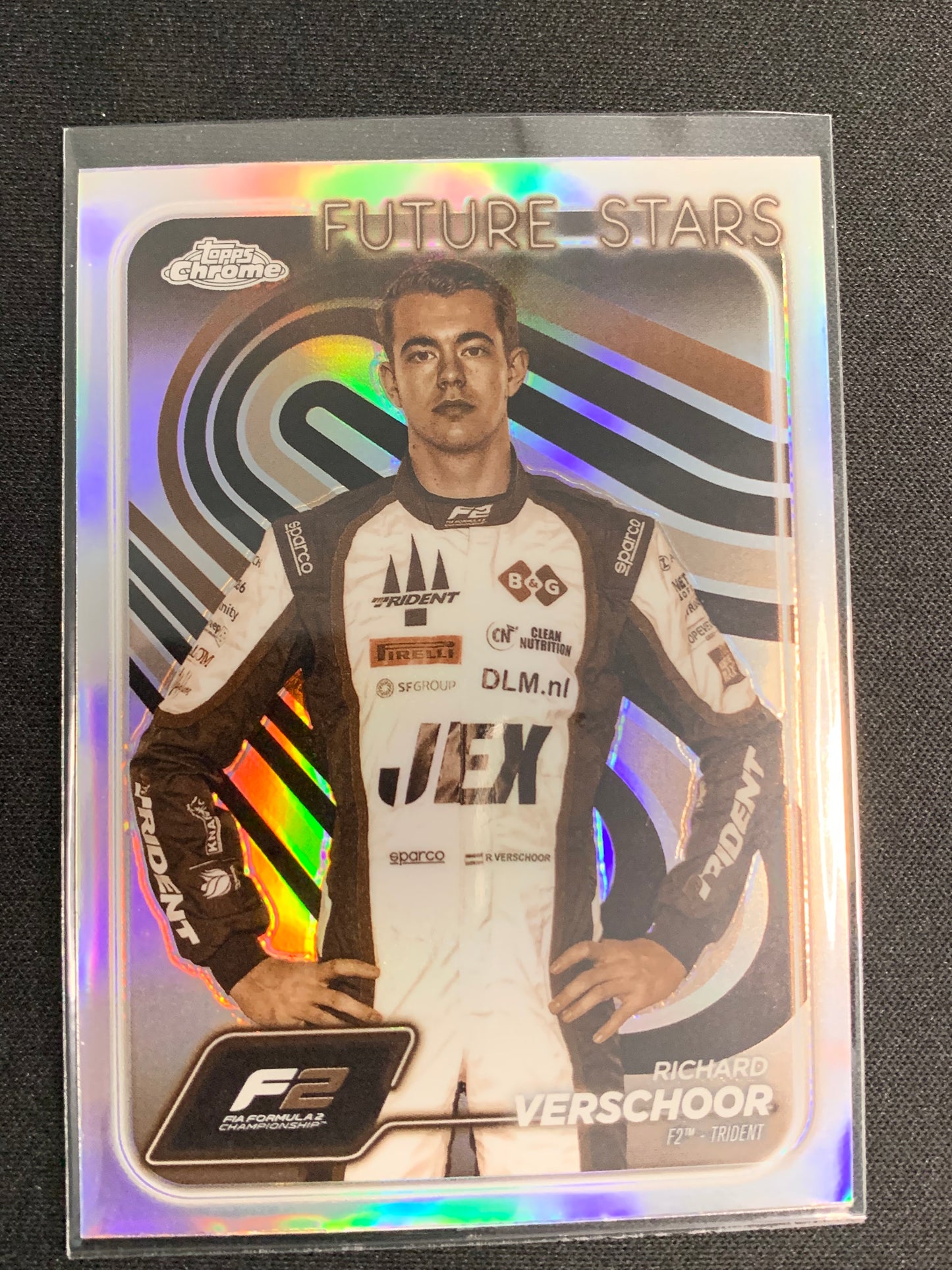 2024 Topps Chrome Formula 1 #37 [Sepia Refractor] Richard Verschoor