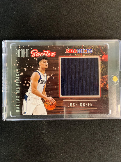 2020-21 Hoops Rookie Sweaters #RSW-JGR Josh Green