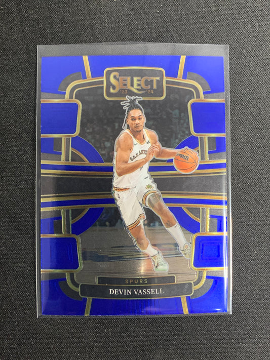 2023-24 Panini Select #48 [Blue] Devin Vassell