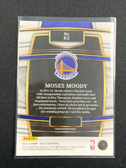 2021-22 Select #62 Moses Moody [Rookie]