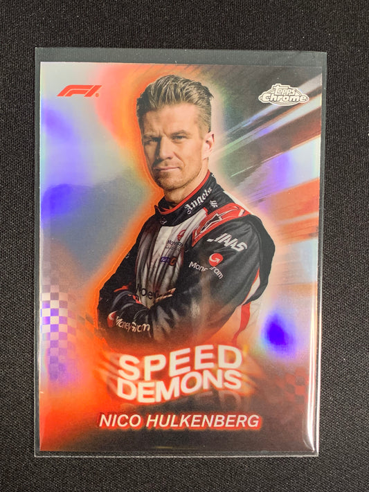 2024 Topps Chrome Formula 1 Speed Demons #SD-15 Nico Hulkenberg