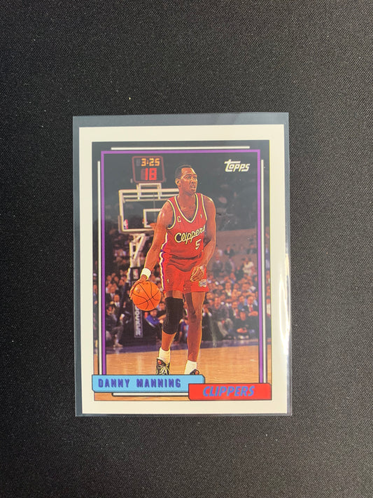 1992-93 Topps #189 Danny Manning