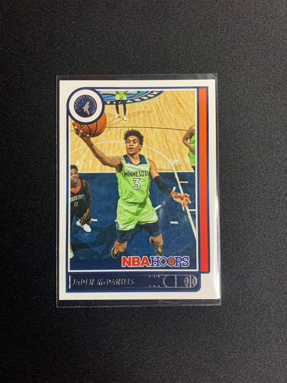 2021-22 Panini Hoops #191 Jaden McDaniels
