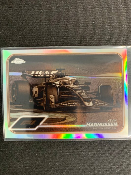 2024 Topps Chrome Formula 1 [Sepia Refractor] #88 Kevin Magnussen
