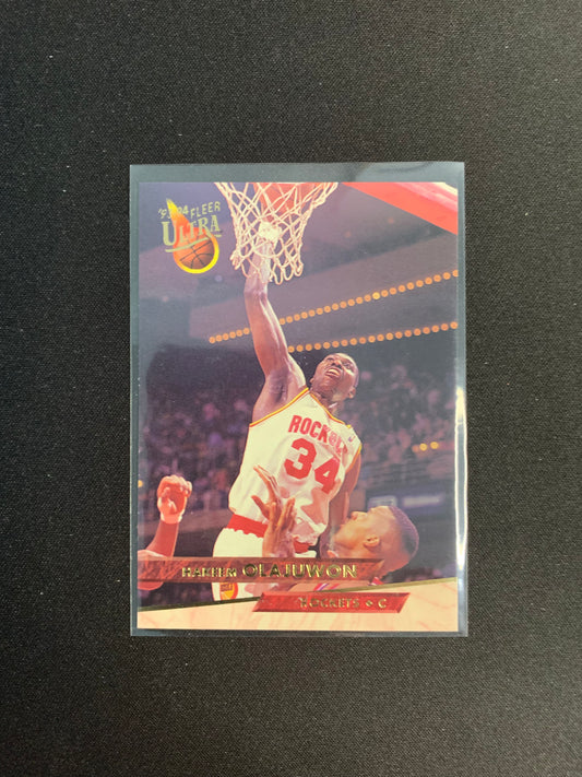 1993-94 Fleer Ultra #76 Hakeem Olajuwon