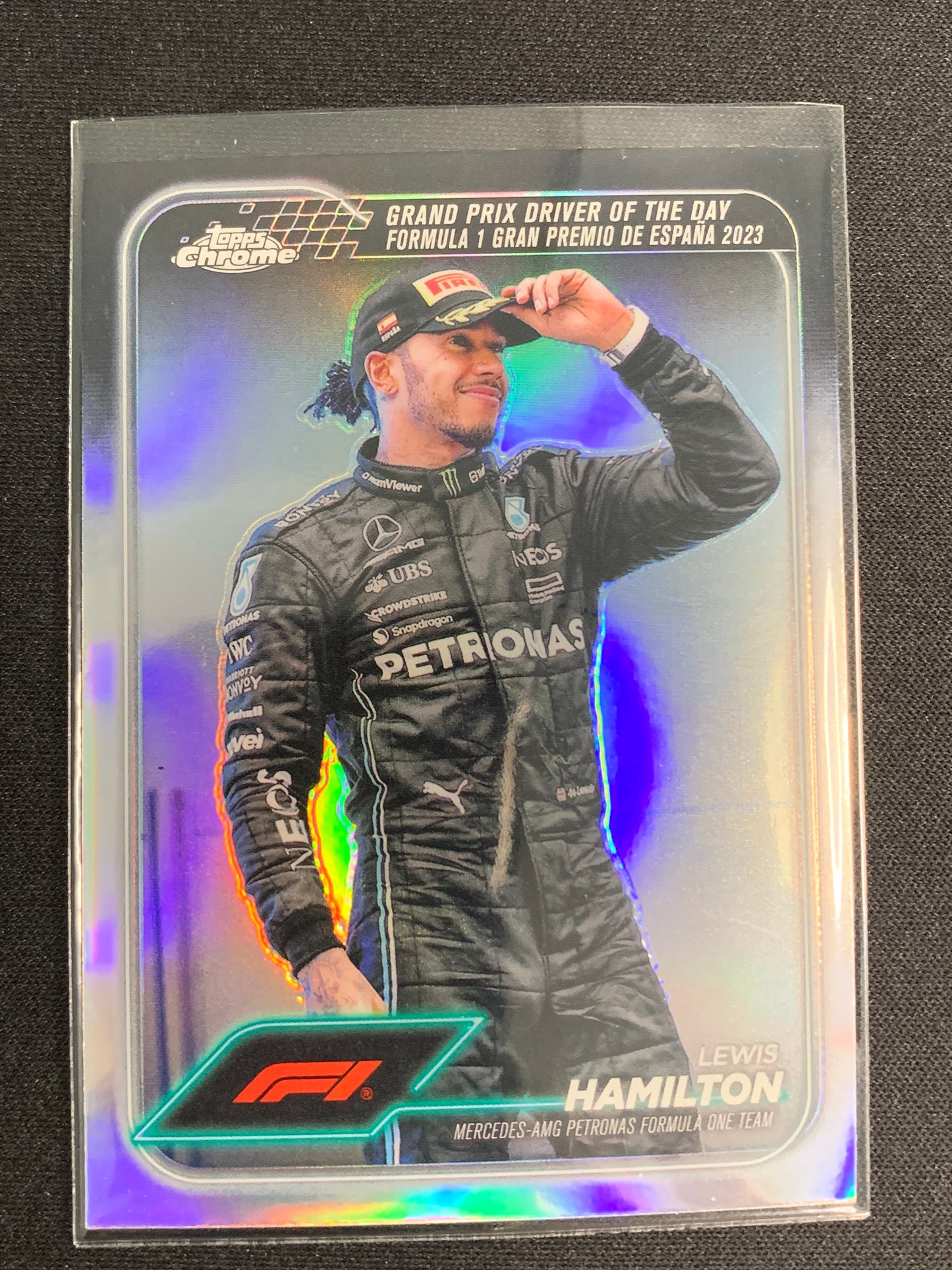 2024 Topps Chrome Formula 1 #165 [Refractor] Lewis Hamilton