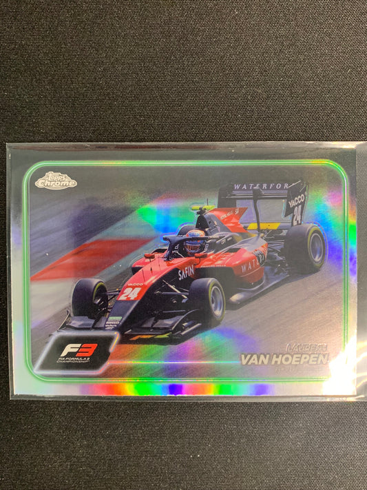 2024 Topps Chrome Formula 1 [Refractor] #137 Laurens Van Hoepen