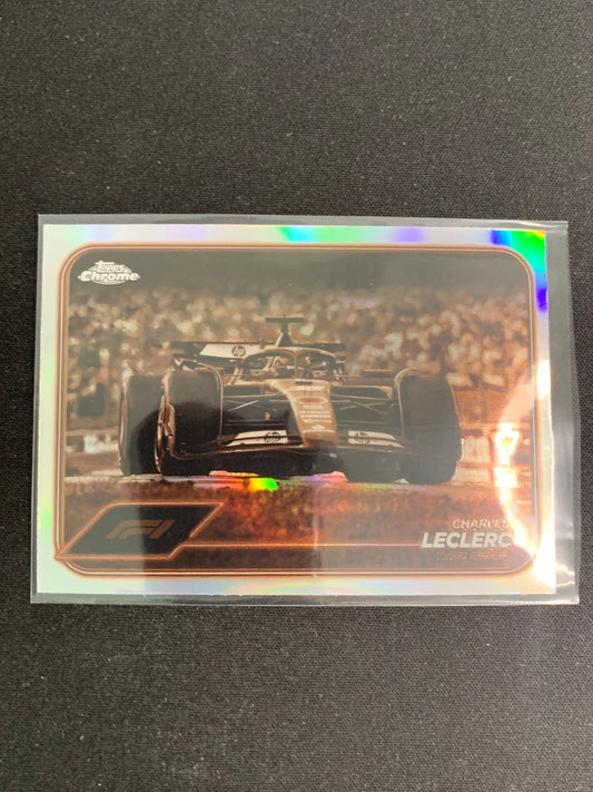2024 Topps Chrome Formula 1 #75 [Sepia Refractor] Charles Leclerc