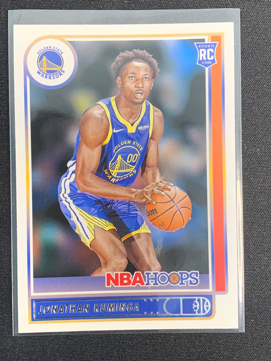 2021-22 Panini Hoops #219 Jonathan Kuminga [Rookie]