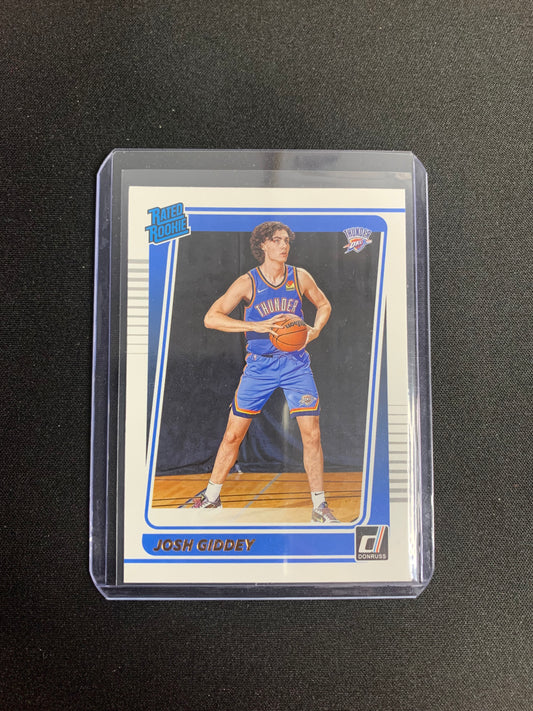 2021-22 Donruss #202 Josh Giddey [Rookie]