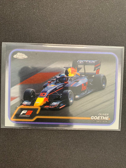 2024 Topps Chrome Formula 1 #124 Oliver Goethe
