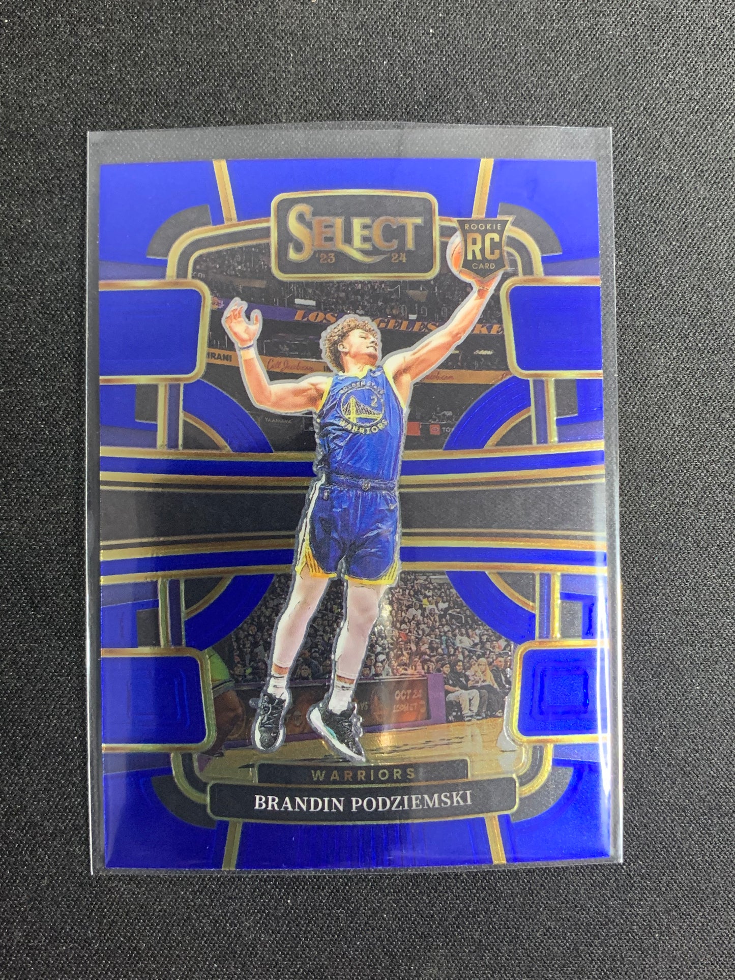 2023-24 Panini Select #93 [Blue] Brandin Podziemski [Rookie]