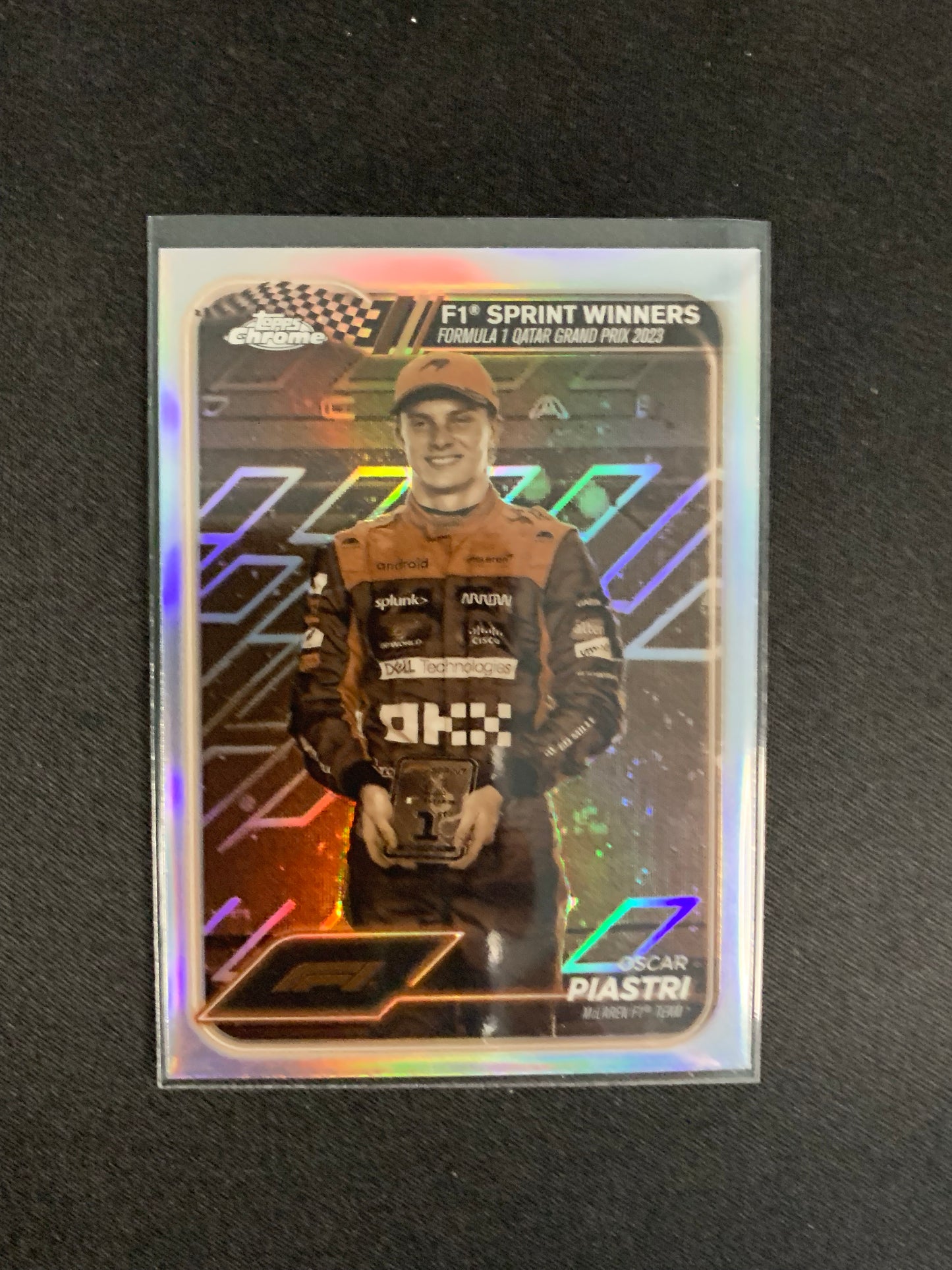 2024 Topps Chrome Formula 1 #151 [Sepia Refractor] Oscar Piastri