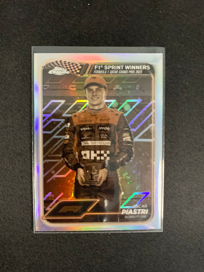 2024 Topps Chrome Formula 1 #151 [Sepia Refractor] Oscar Piastri